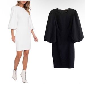 Black Halo Holden Sheath Mini Dress